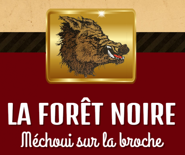 La Forêt noire - Méchoui sur la broche